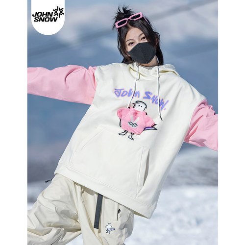 滑雪博主热推！可爱风滑雪卫衣