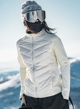 John snow滑雪保暖层羽绒内胆女款男款新款轻薄保暖马甲修身户外