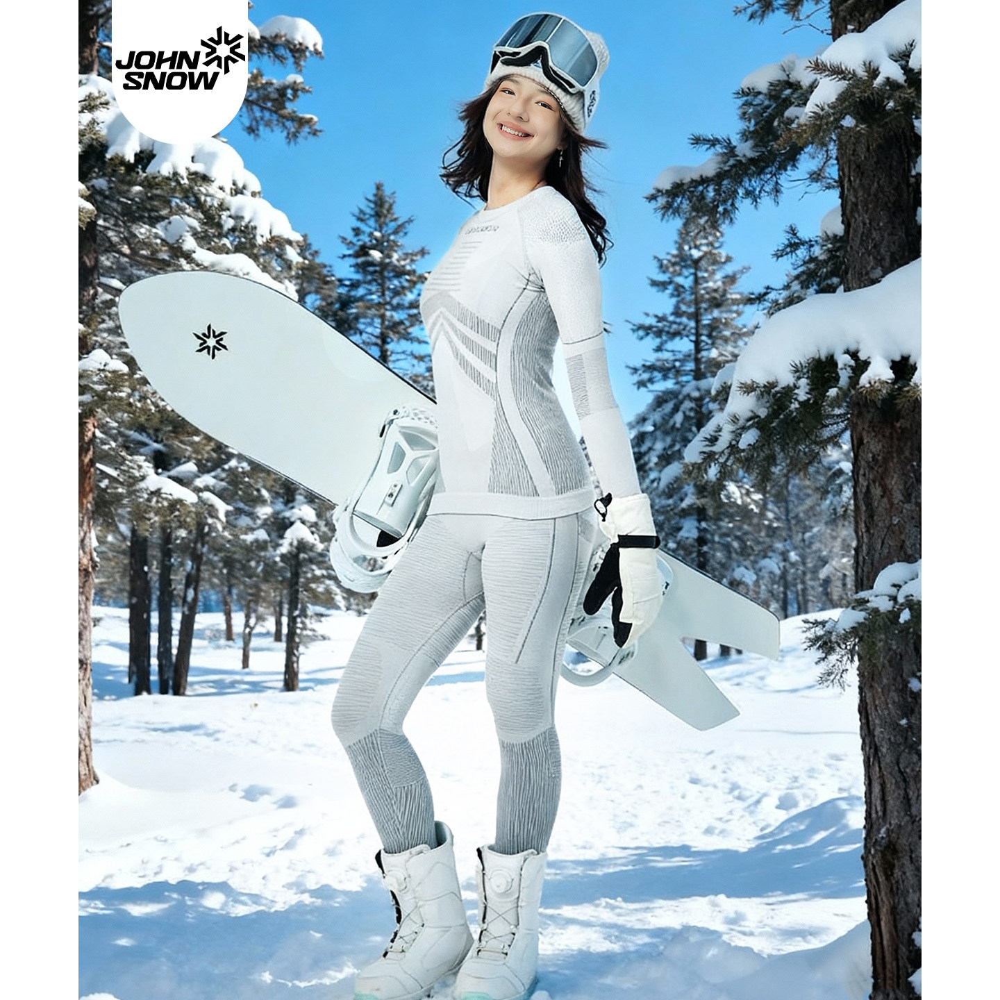 John snow滑雪速干衣女款保暖内衣弹力修身套装男款冬季户外运动,户外/登山/野营/旅行用品,功能内衣上装,淘宝优惠券,粉丝福利购,淘宝优惠卷