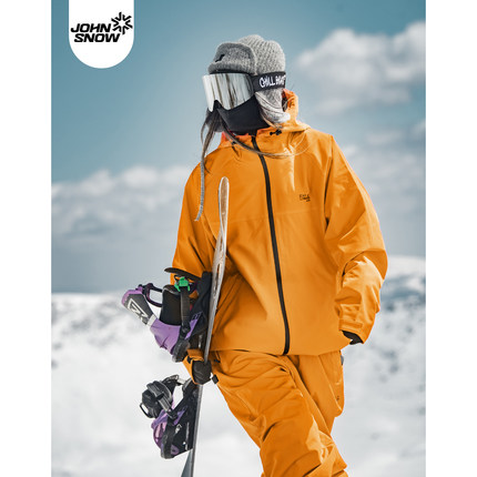John snow单双板滑雪服套装男女情侣潮牌韩国宽松防水保暖滑雪裤