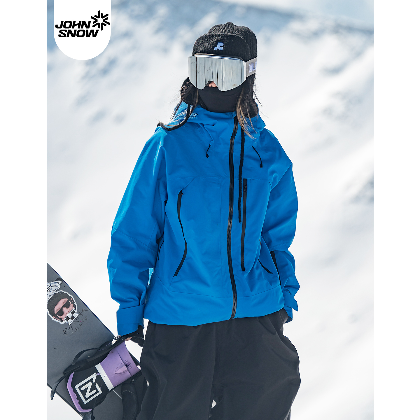 雪场超出片！johnsnow滑雪上衣