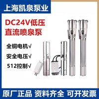 上海凱泉DC24V低壓噴泉泵景觀水景專用低壓泵 旱噴泵