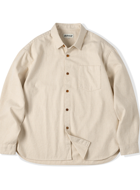 NATIVEWELL长袖衬衫磨毛温暖舒适柔软日本面料