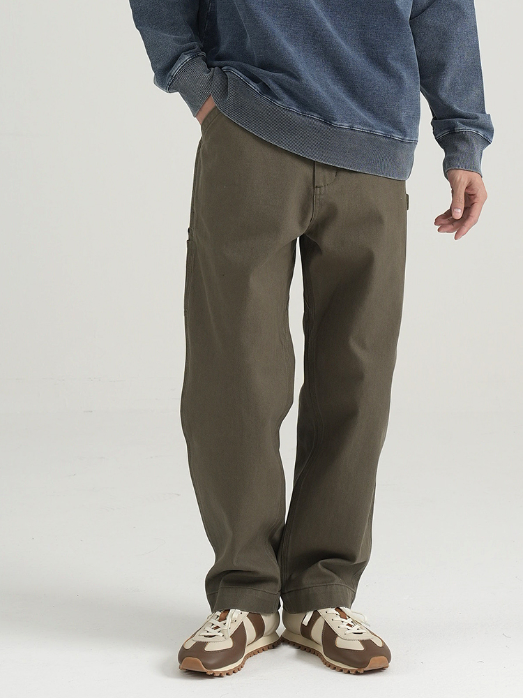 nativewell复古工装长裤