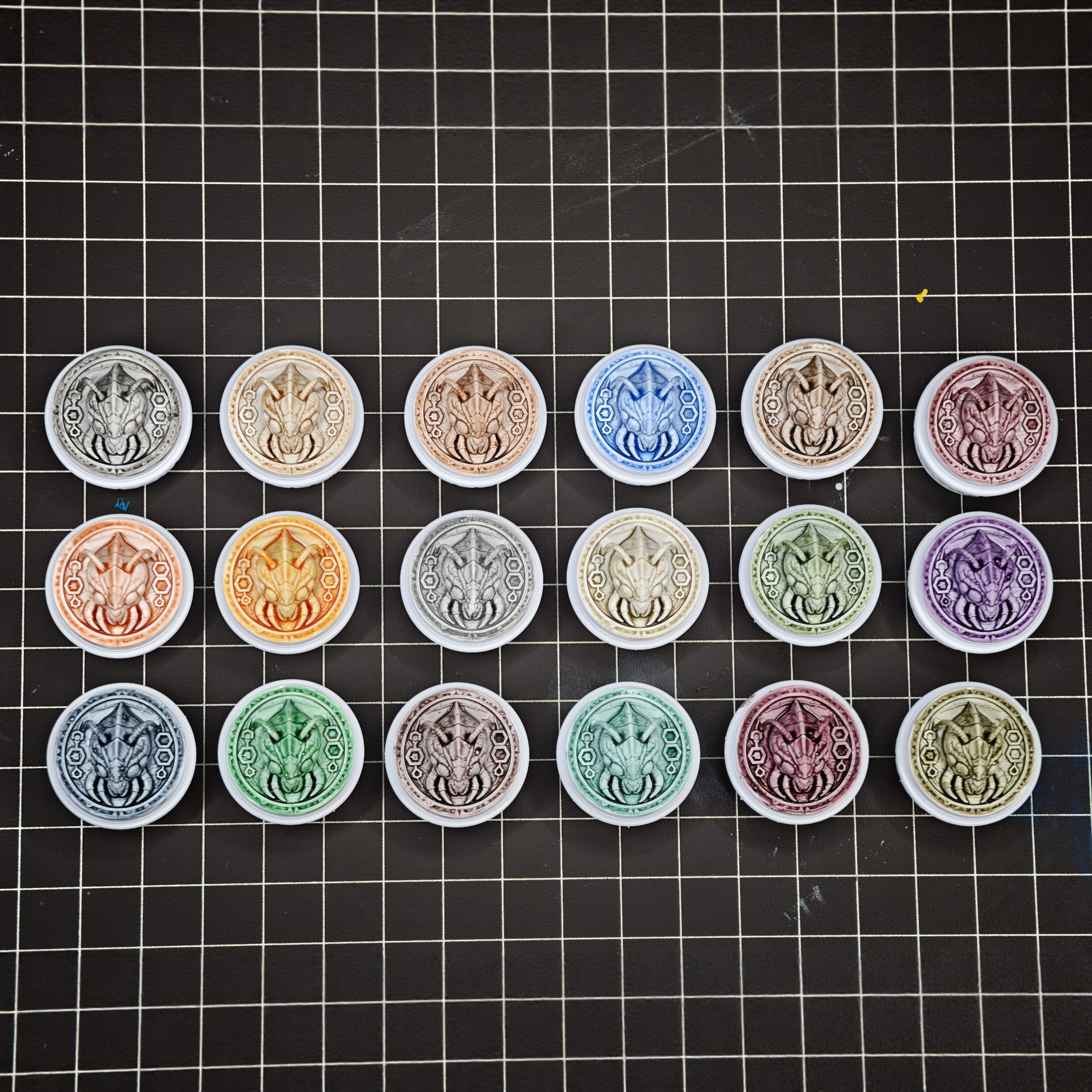 鸠极水性模型颜料阴影色18ML