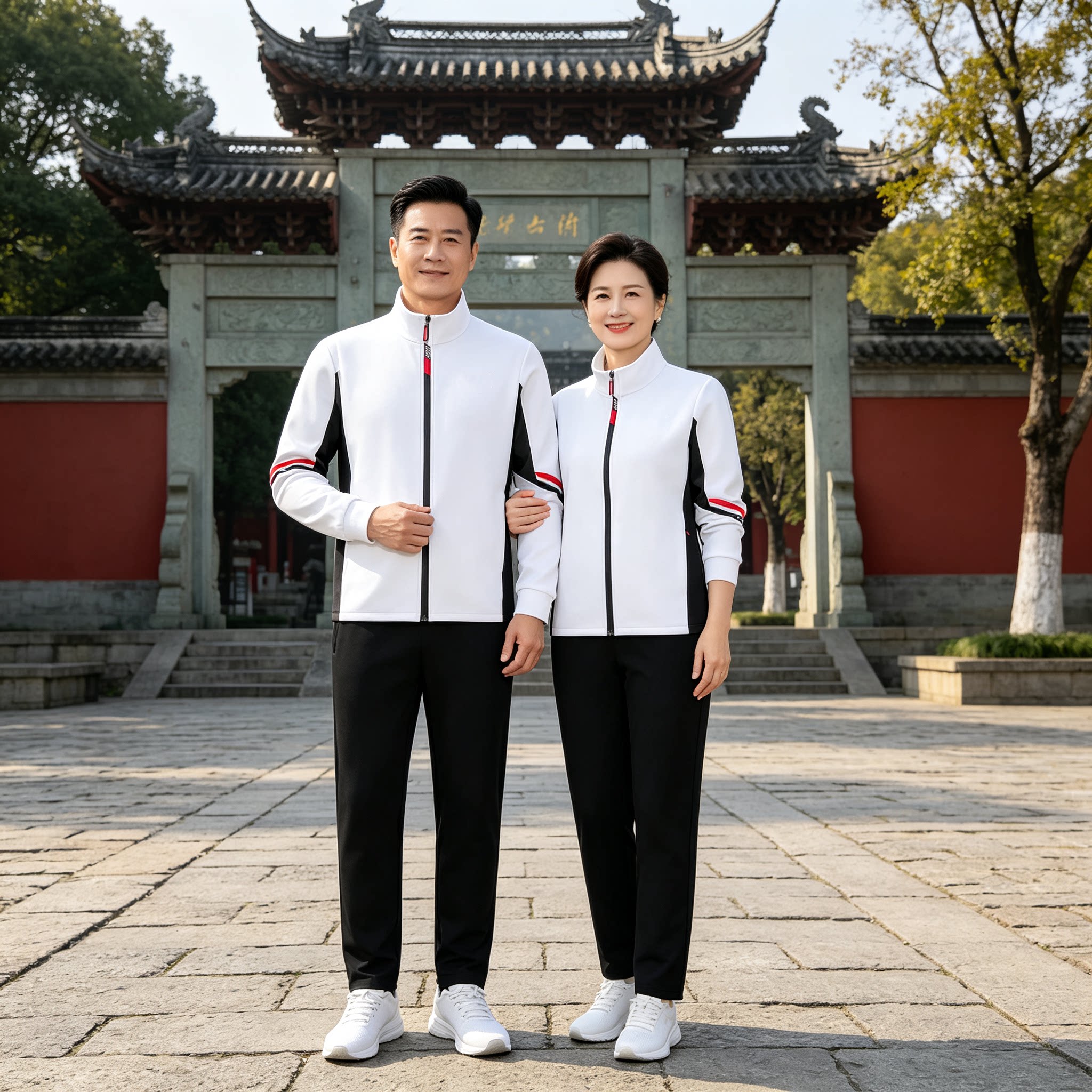 团体工间操武术裁判服气排球羽毛球网球广播体操游泳专业裁判衣服图片