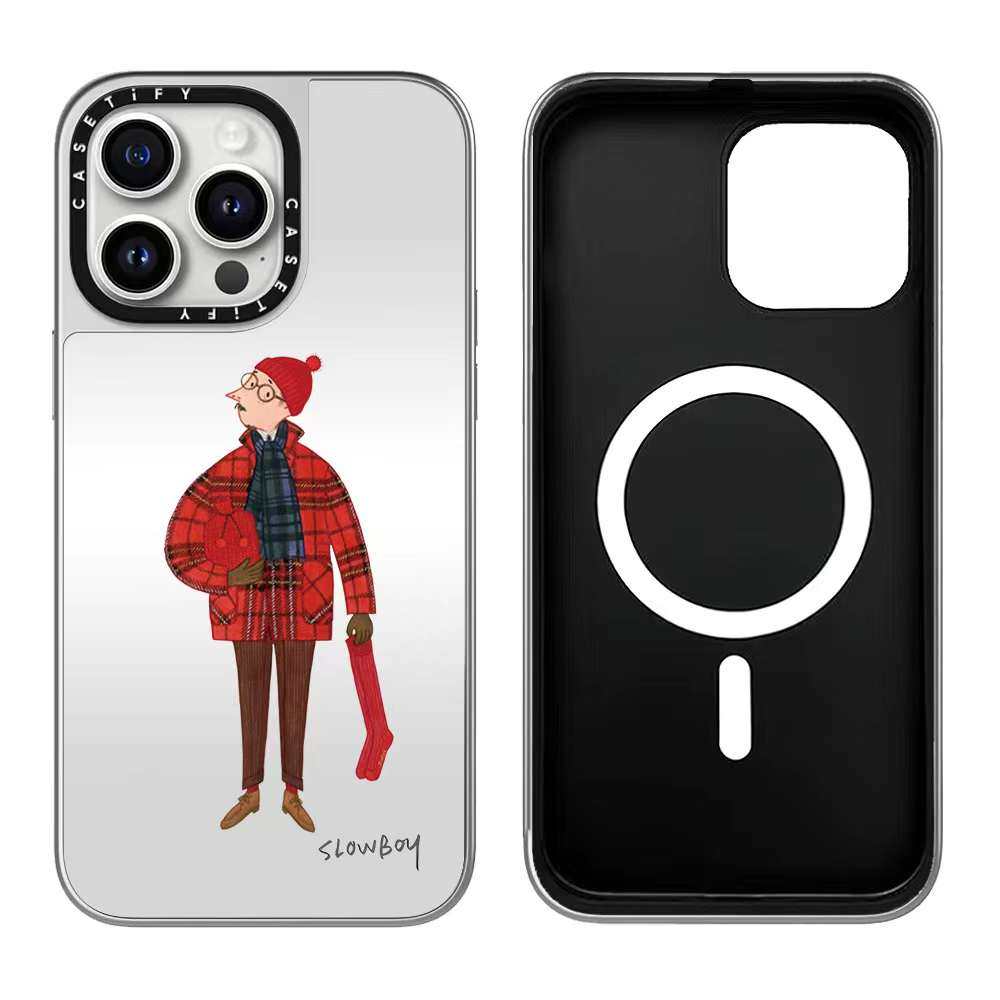 CASETi联名Mark绅士穿搭Mr Slowboy 慢君人像系