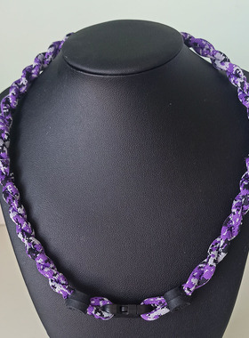 能量颈椎钛项圈双编织情侣运动颈环项环情侣项链尼龙绳无包装