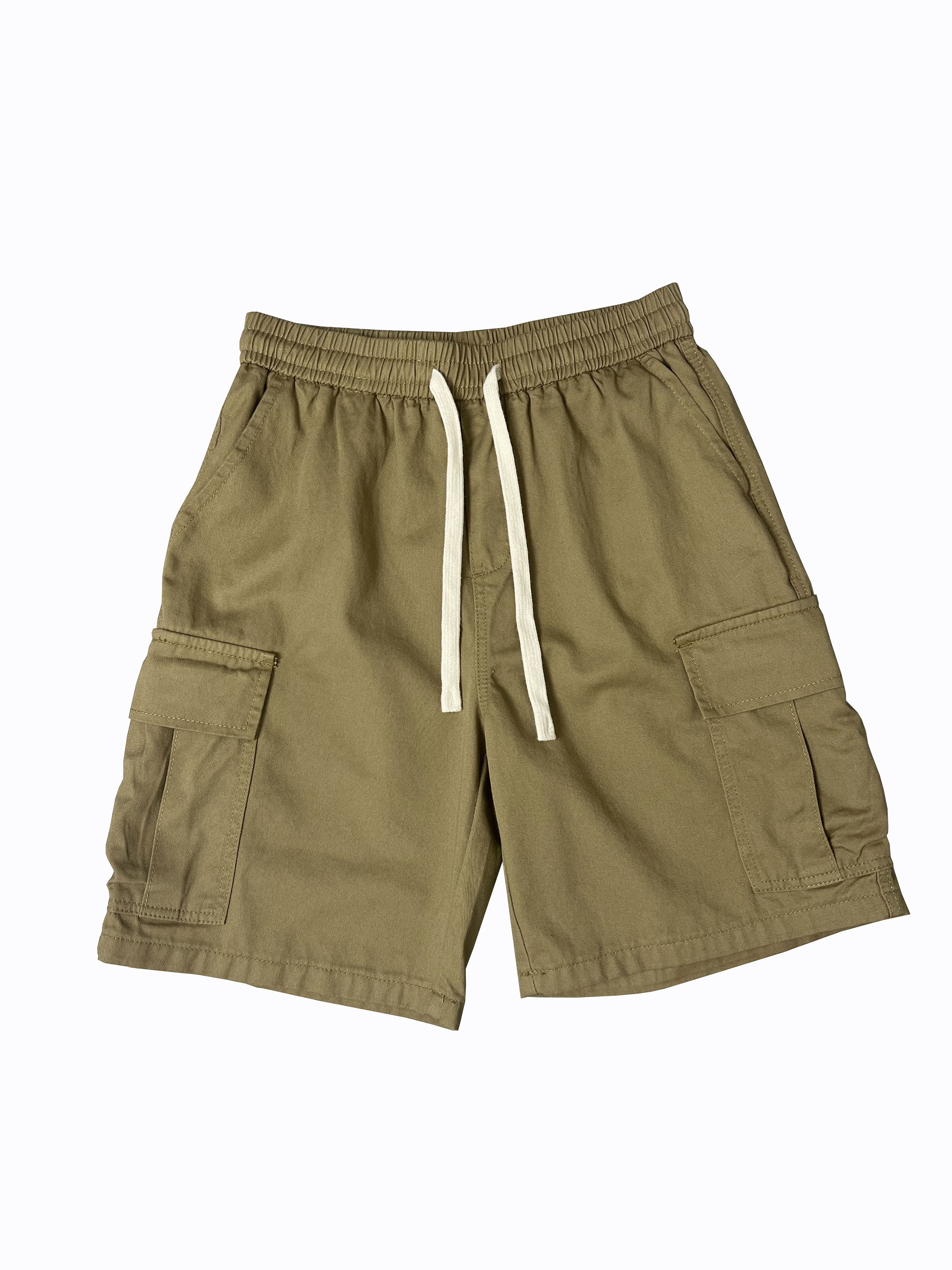 MMEL CARGO SHORTS MENS JAPANESE RETRO CITYBOY SUMMER NEW LOOSE AND VERSATILE TRENDY BRAND CROPPED PANTS CASUAL