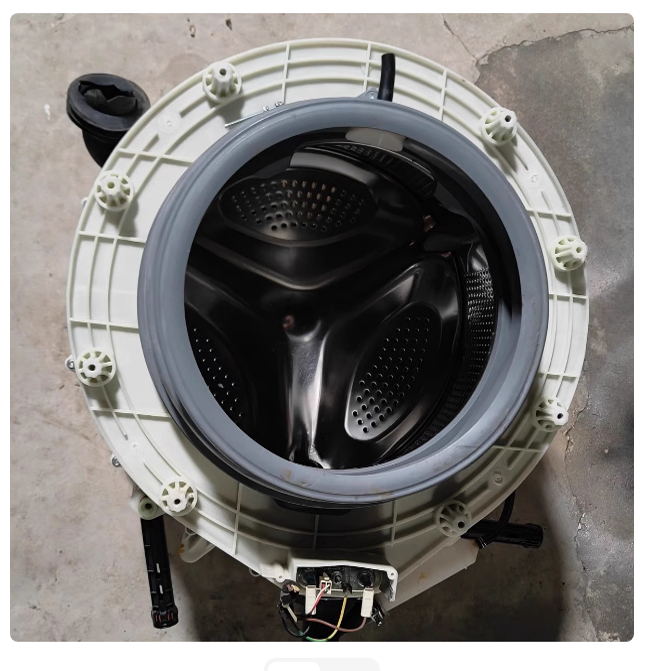 适用美的小天鹅TG80V20WDX滚筒洗衣机塑料外前后桶不锈钢内桶总成