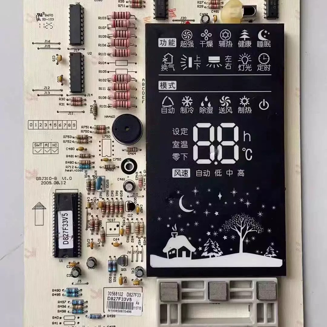 适用格力显示板D827F33A 30568119 30568102 305681021 305633071
