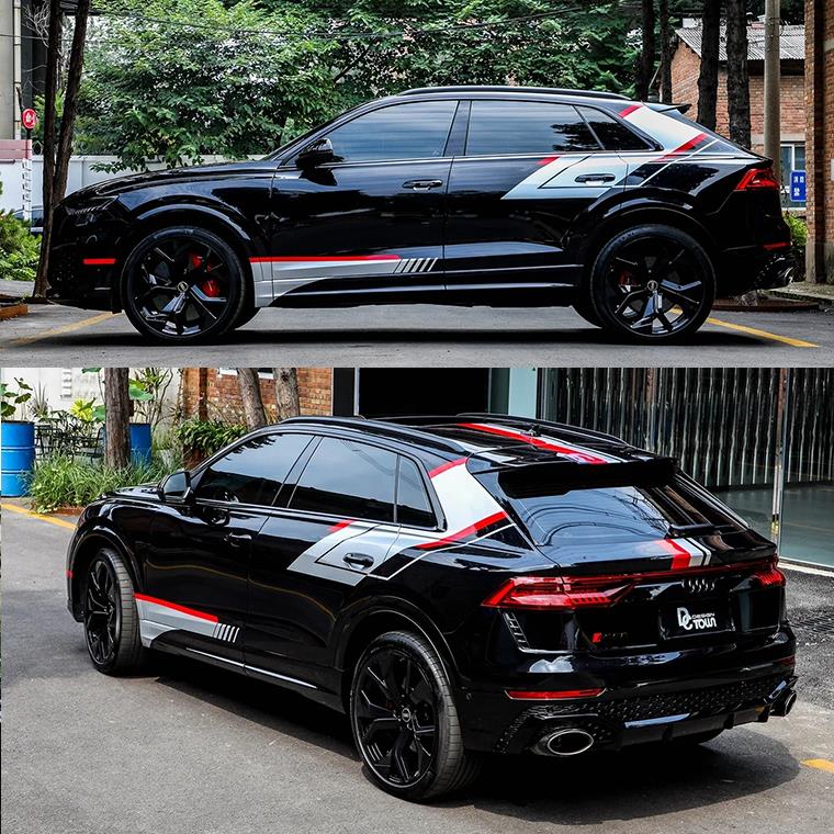 奥迪RSQ8车贴拉花6S57车
