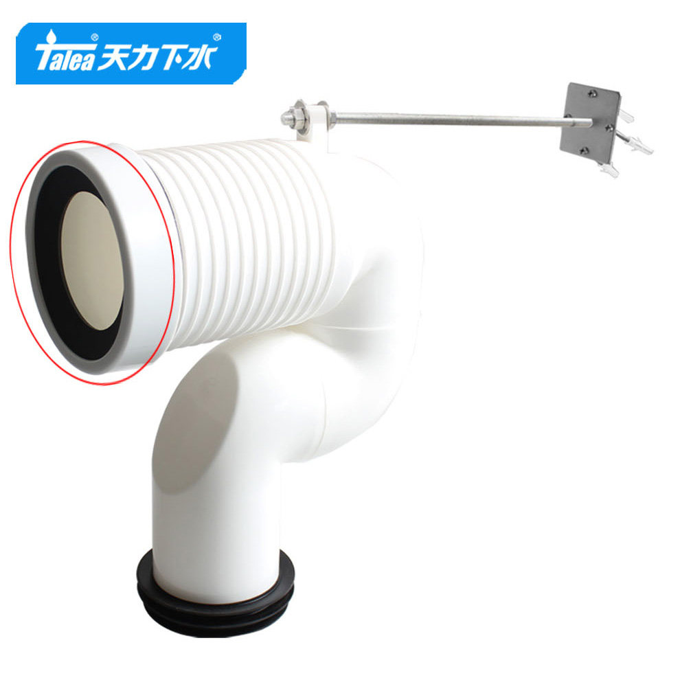 马桶坐便器配件排污管密封圈移位器下水管排水橡胶密封套圈橡皮圈图片