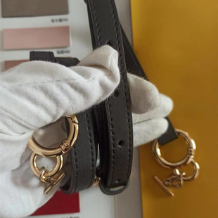 用于tb小ck链条女包替换真皮包带可调节单肩斜跨真皮背带可定制长