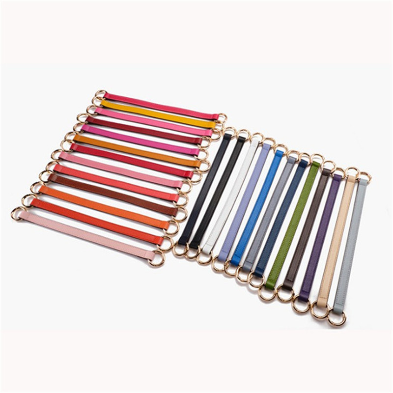 女荔枝纹真皮手提包带手柄带品牌包包改造替换配件黑红黄棕橙多色