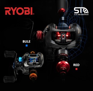 RYOBI利优比南部湾NUM ONE水滴轮路亚渔线轮防炸线淡水雷强打黑轮