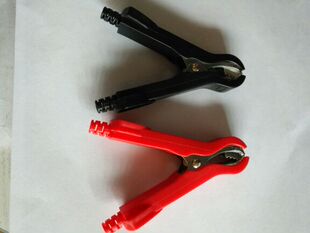 全铜80A鳄鱼夹 电瓶夹 汽车电瓶检测维修鳄鱼夹 蓄电池检测仪夹子