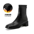 Black - Velvet Lining [Genuine Leather Version 5cm] Free Shipping Insurance