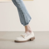 Лоферы, обувь, туфли, подходит с юбкой в английском стиле для кожаной обуви, мягкая подошва, большой размер