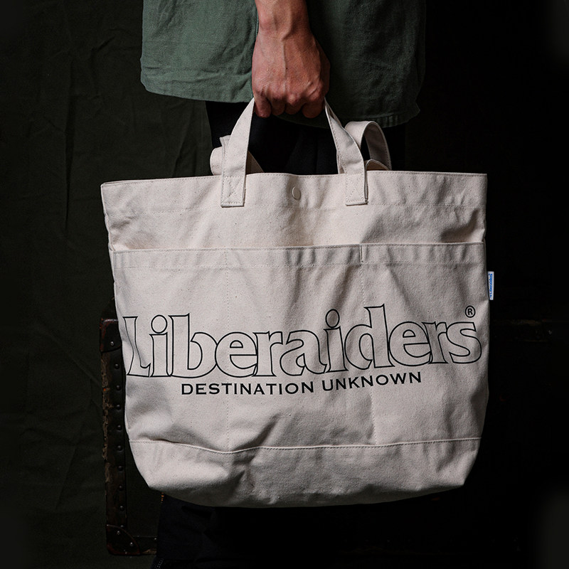 【官方直营】Liberaiders PX 手提托特帆布包购物袋男女同款25SS,箱包皮具/热销女包/男包,时尚帆布包,淘宝优惠券,粉丝福利购,淘宝优惠卷