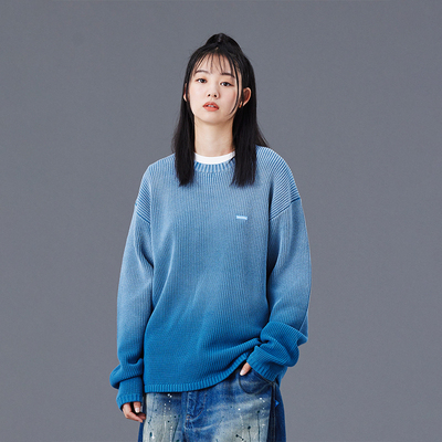 【官方直营】Liberaiders 复古做旧粗针织冬季保暖休闲毛衣25FW