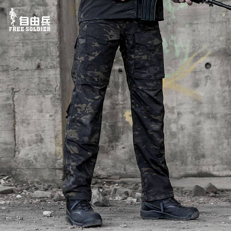 户外防刮耐磨战术裤男士大码秋冬作训长裤军迷多口袋工装裤子|ruв категории открытый/альпинизм/в поход/Поездки товаров, открытый одежды, пулемёт белье, пулемёт брюки - от Buy2taobao.com для оказания профессиональной услуги покупки агента Taobao