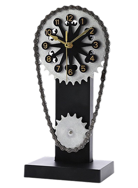 样板间儿童房潮玩齿轮机械时钟