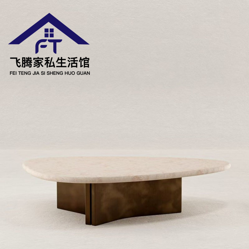 天然大理石中古客厅茶几