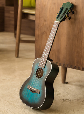 ADL安德鲁23/26寸初学者入门进阶单板渐变蓝尤克里里 儿童节礼物