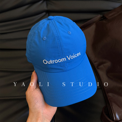 YAOLI美式速干轻薄out刺绣显脸小棒球帽子户外遮阳软顶鸭舌帽男潮