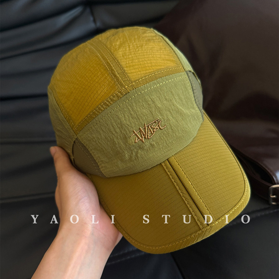 YAOLI轻量速干轻薄WASC刺绣可折叠棒球帽子户外防水遮阳鸭舌帽潮图片