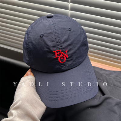 YAOLI美式速干轻薄ENO刺绣显脸小棒球帽子户外防水遮阳鸭舌帽男潮