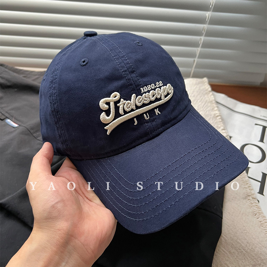 YAOLI~韩国英文刺绣f棒球帽子女情侣大头围显脸小遮阳防晒鸭舌帽,服饰配件/皮带/帽子/围巾,帽子,淘宝优惠券,粉丝福利购,淘宝优惠卷