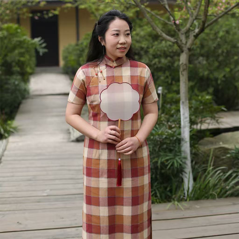 素颜淑缘2025新款少女旗袍