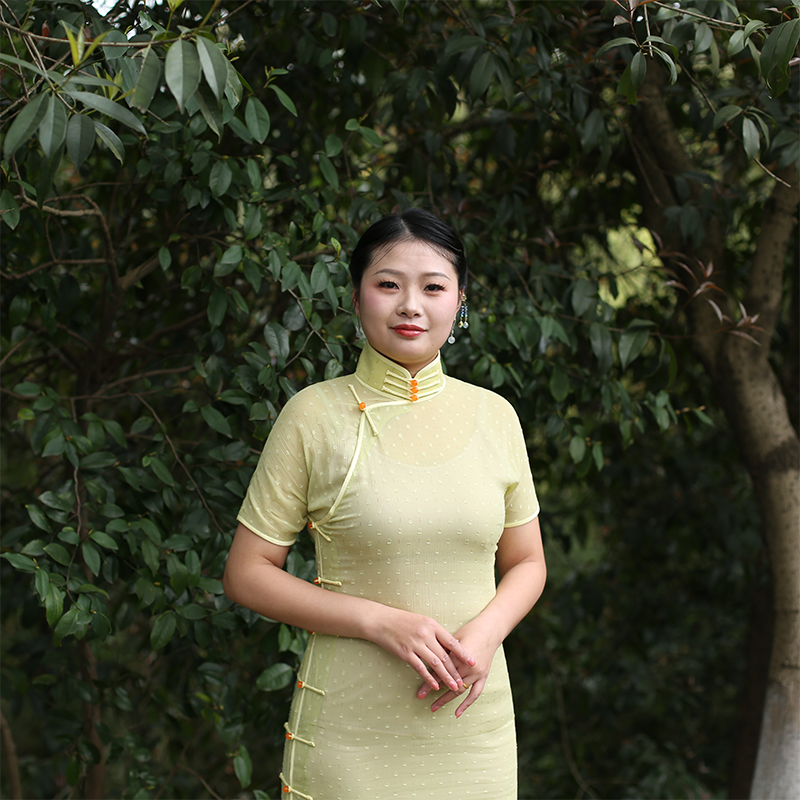 素颜淑缘2025新款少女旗袍
