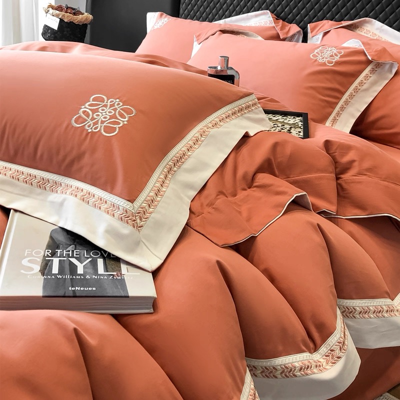 高级感A类活性全棉磨毛四件套