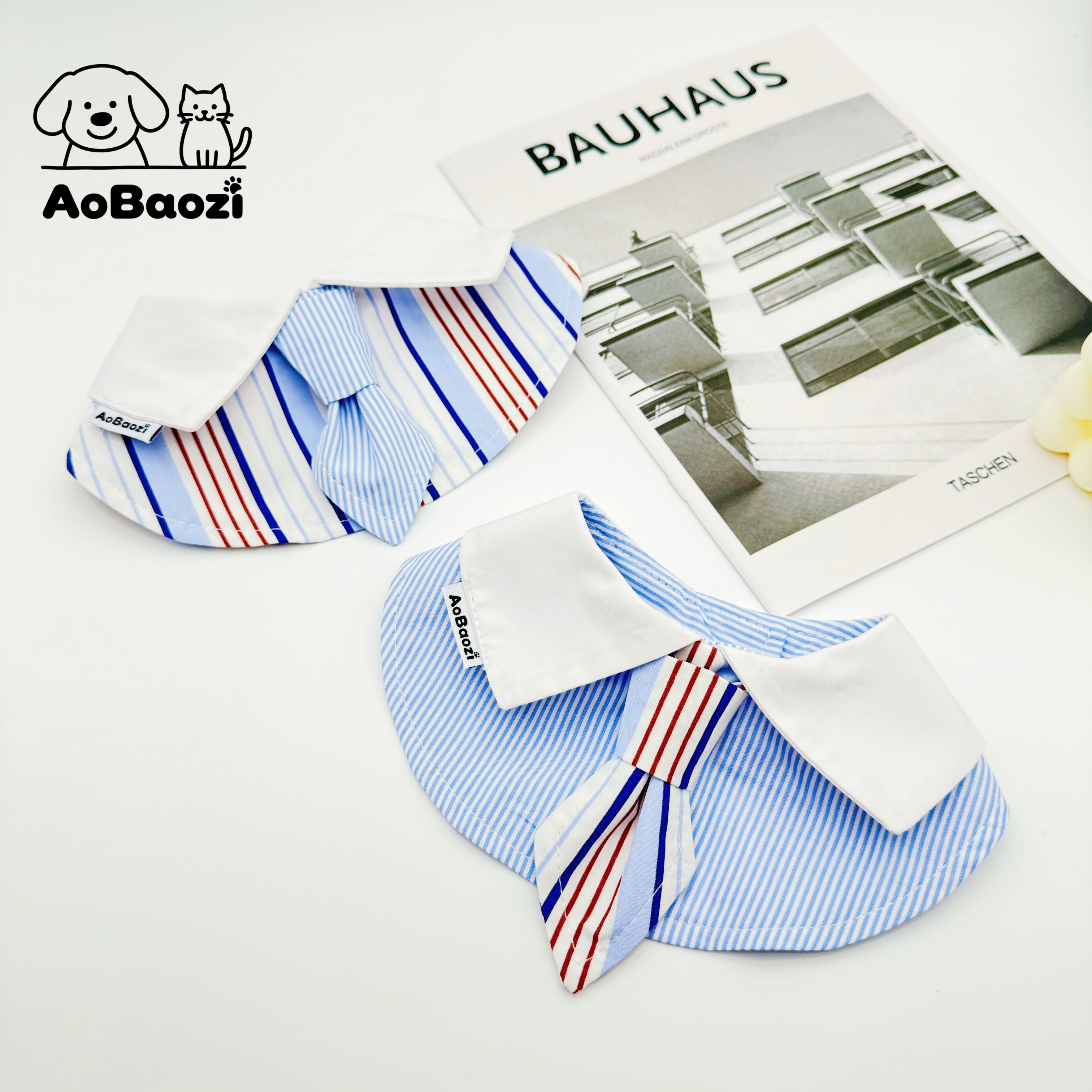 AoBaozi猫咪狗狗宠物口水巾条纹衬衫领带围脖围兜围巾猫狗口水巾,宠物/宠物食品及用品,围巾/口水巾,淘宝优惠券,粉丝福利购,淘宝优惠卷
