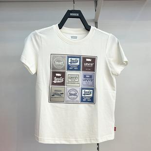舒适凉爽短袖 24春夏男女童时尚 LV2422144 s李维斯童装 Levi