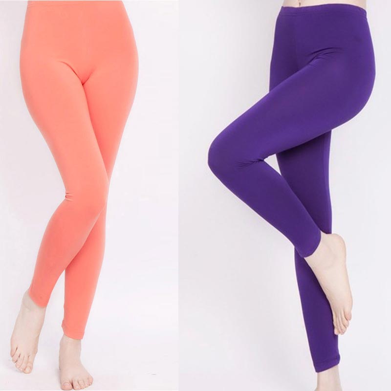 Pantalon collant simple en viscose - Ref 756620 Image 3