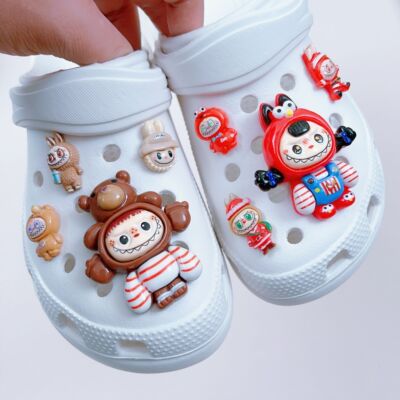 啦布布树脂可拆卸鞋花鞋扣