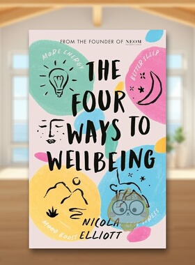 【预售】幸福四维英文心灵励志进口原版外版书精装14岁以上The Four Ways to Wellbeing Nicola Elliott Penguin Books (UK)书籍图
