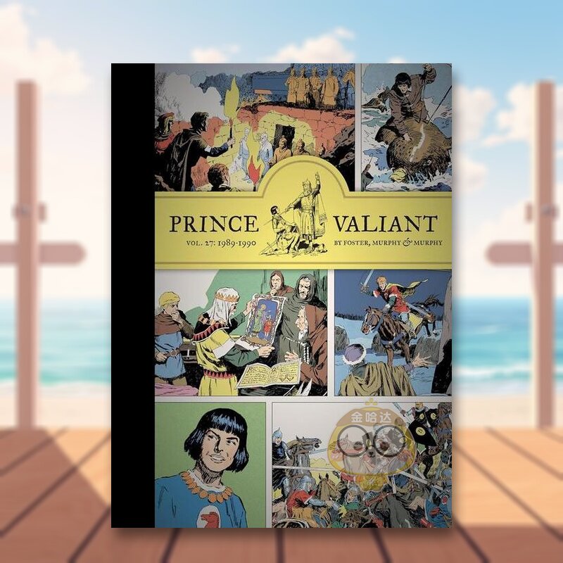【预售】英勇王子卷271989-1990英文漫画进口原版书精装14岁以上Prince Valiant Vol. 27: 1989 - 1990 HAL FOSTERFantagraphics书