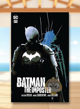【预售】【DC Comics】蝙蝠侠骗子英文漫画进口原版书Batman: The Imposter Mattson Tomlin Andrea Sorrentino书籍图书外版正版