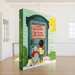 【现货】禁止大象与长颈鹿烦恼盒装集 Strictly No Elephants & The Trouble with Giraffes Boxed Set 原版英文儿童绘本进口书籍
