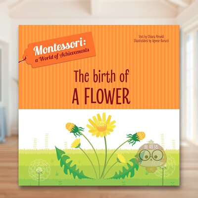 【预售】【蒙台梭利成就世界】花朵的诞生 【Montessori: A World of Achievements】 原版英文儿童语言/概念启蒙进口书籍图书外版