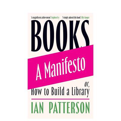 【预售】书籍宣言 Books - A Manifesto 原版英文文学散文进口图书外版正版