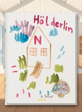 【预售】【TASCHEN】安德烈·布泽尔与弗里德里希·荷尔德林：四季André Butzer， Friedrich原版英文艺术画册画集 原创水彩画进