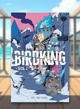 【预售】鸟卷2Birdking Volume 2英文漫画Daniel Freedman简装Dark Horse进口原版书6726083书籍图书外版正版