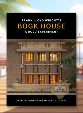 【预售】弗兰克·劳埃德·赖特的博格克住宅 Frank Lloyd Wright's Bogk House 原版英文建筑设计 建筑大师进口书籍图书外版正版