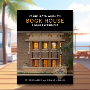 【预售】弗兰克·劳埃德·赖特的博格克住宅 Frank Lloyd Wright's Bogk House 原版英文建筑设计 建筑大师进口书籍图书外版正版